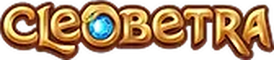Złoty napis Cleobetra Casino